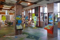 Dauerausstellung Dünen und Strand Watten Niederlande