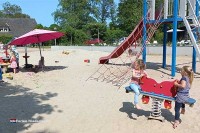 Camping mit Spielplatz
