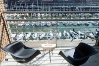 Urlaub am Yachthafen von Scheveningen am Meer in Holland