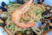 Restaurant am Boulevard von Scheveningen Holland