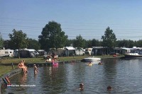 Camping am Wasser in Friesland Holland