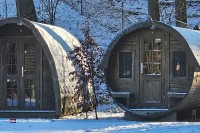 Übernachten in einem Schlaffass in Gelderland Holland