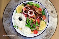 Gyros essen in Amsterdam
