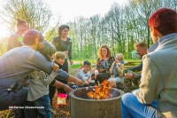 Wohnmobilplatz in der niederländischen Provinz Flevoland