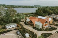 Restaurant am Wasser in Noordwijk Holland