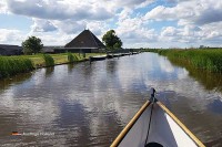 Kanufahren nahe Amsterdam in den Niederlanden