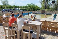 Camping mit Naturbadeteich und Sandstrand in  Niederlande