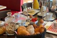 Restaurant in Nordbrabant Frühstück in Gasthof de Brabantse Kluis Niederlande