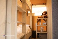 Gemütliches Schlafzimmer Glamping Holland