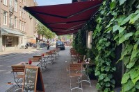 Italienisches Restaurant mit Terrasse in Amsterdam Niederlande