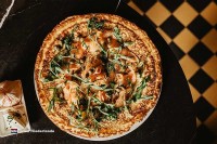 Pfannkuchen-Spezialität mit Räucherlachs im Restaurant Hendrik Vreeland Utrecht