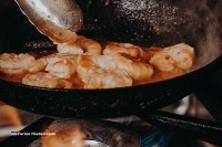 Abendessen am Wasser in Utrecht Holland