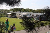 Campingplatz in Dünen Niederlande