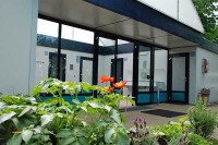 Modernes und beheiztes Sanitärgebäude Campingplatz Camping Niederlande
