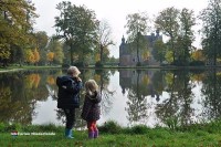 Schloss Museum mit malerische Parkanlage in Holland