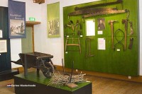 Die Ausstellungsräume im Südflügel zeigen die Geschichte des Schlosses der Forstwirtschaft und der Jagd in den Niederlanden in Bildern