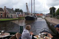 Restaurant am Wasser in Friesland